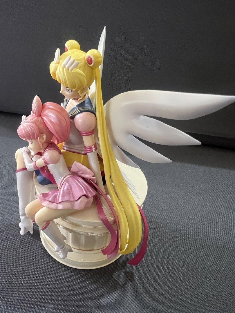 Sailor Moon & Chibi Moon Ichiban Kuji Last One Version (Category: Figurines & Statues) located in Manila. Submitted by pretty_kathy03 (Listing ID 1461483128, Image 3). Description: Ichiban Kuji Last One Version Sailor Moon & Sailor Chibi Moon Figure Like New/Very Good Condition Loose/No Box Authentic Bandai Spirits Special Color Version.