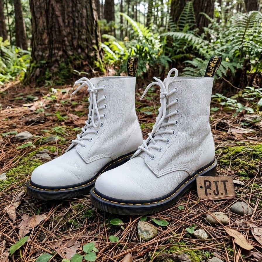 SALE! 1460 Whie Leather Pascal (Category: Boots) located in Baguio. Submitted by rjtbootshop2600 (Listing ID 1461539094, Image 1). Description: US 8 L | EU 39 slightly negotiable.