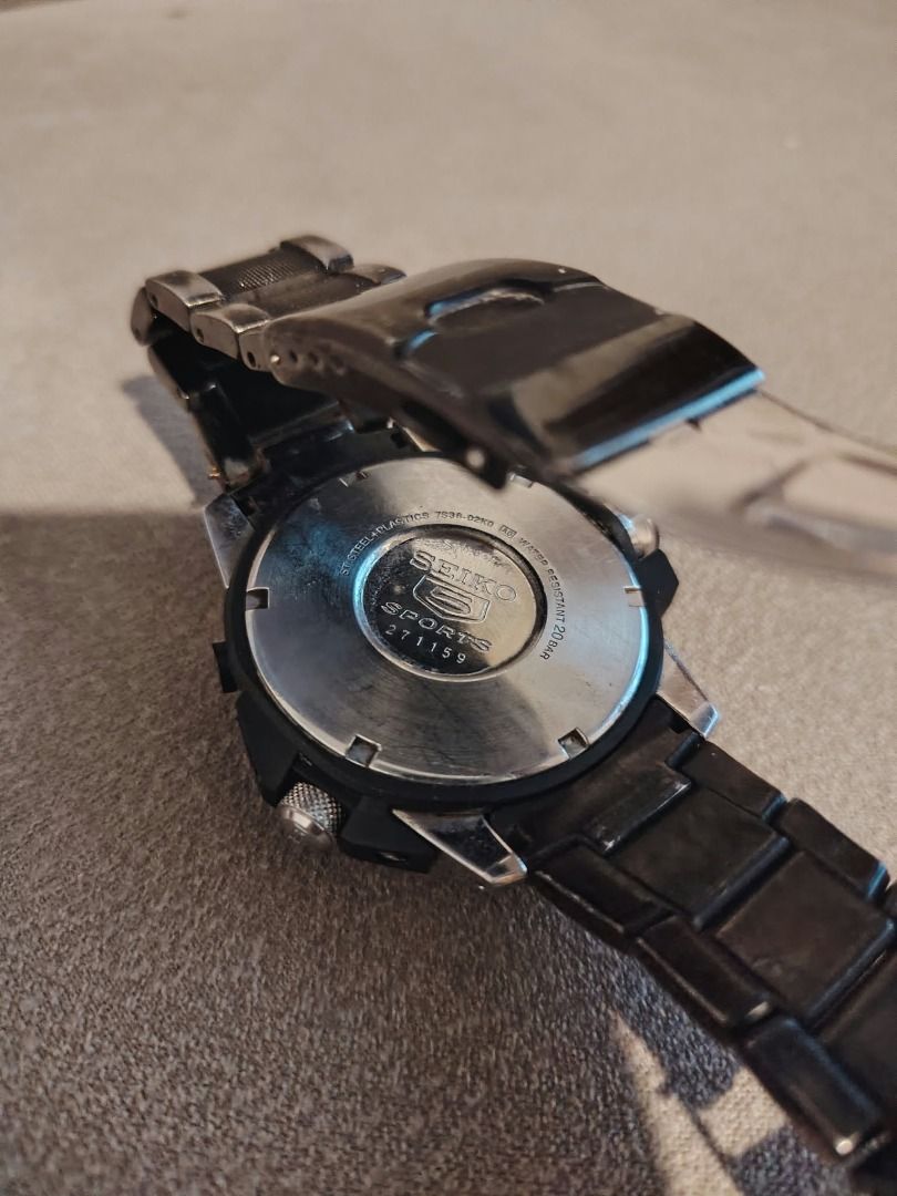 Seiko 5 Sports Map Meter (Category: Men's Watches) located in Cavite. Submitted by blackrain4 (Listing ID 1461558546, Image 2). Description: The Seiko 5 Sports Map Meter (often referred to by enthusiasts as the "Seiko Atlas" or "Land Shark") is a highly collectible, rugged tool watch designed for outdoor exploration. ## 📝 Product Description & Features The Map Meter stands out due to its heavy-duty, armored case design and unique analogue naviga
