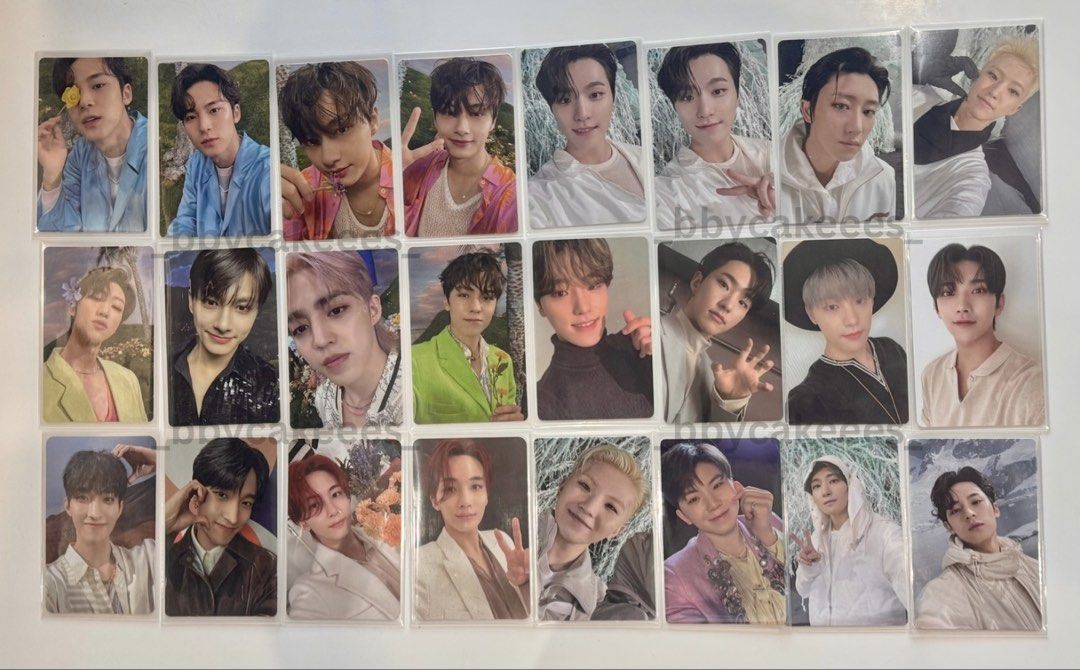 SEVENTEEN PHOTOCARDS (105pcs) (Category: K-Wave Merchandise) located in Manila. Submitted by aaaeiou_ (Listing ID 1461558482, Image 2). Description: WTS LFB SVT full quitting sale - seventeen set 105pcs 7,500 (nego) ↦ payo, can nego terms ↦ ❌ to sensitive (kept sleeved and stored safely in a binder, near-mint to mint condition) ↦ can look for kahati/host hatian ↦ will ship to 1 address only, can do meetups around/near Mandaluyong City 🔖 svt, sev