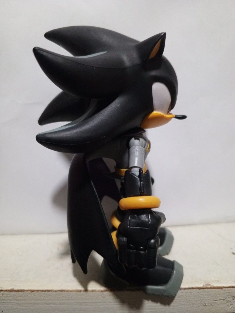 Shadow Batman Action Figure Sonic The Hedgehog x DC Comics (Category: Figurines & Statues) located in Makati City. Submitted by marcie_i (Listing ID 1461506682, Image 3). Description: - Shadow the Hedgehog x Batman Crossover Action Figure - still has box, only taken out once for pictures.