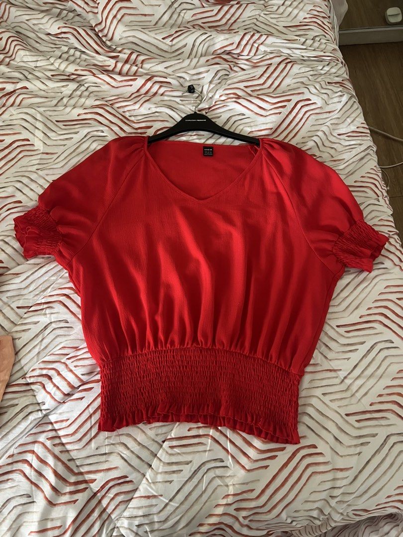 Shein Blouse- preloved (Category: Blouses) located in Manila. Submitted by jo_str (Listing ID 1461413865, Image 3). Description: Shein blouse- prelove.