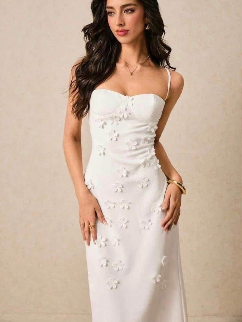 Shein White Dress (Category: Dresses) located in Manila. Submitted by declutters.wrdrb (Listing ID 1461486391, Image 2). Description: .
