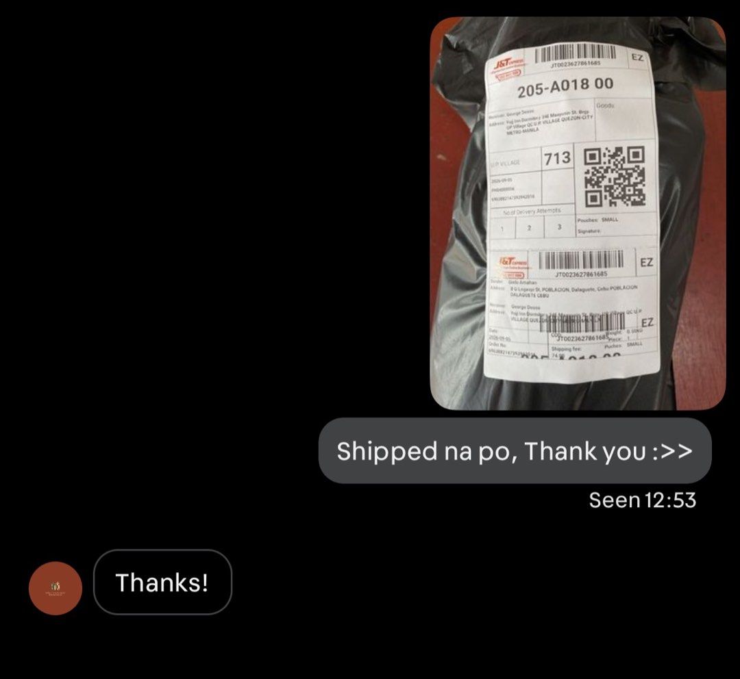 Shipments via j&t (Category: Coats, Jackets and Outerwear) located in Dalaguete. Submitted by gieloamahan127-17658 (Listing ID 1461397193, Image 1). Description: FOR VOUCH.