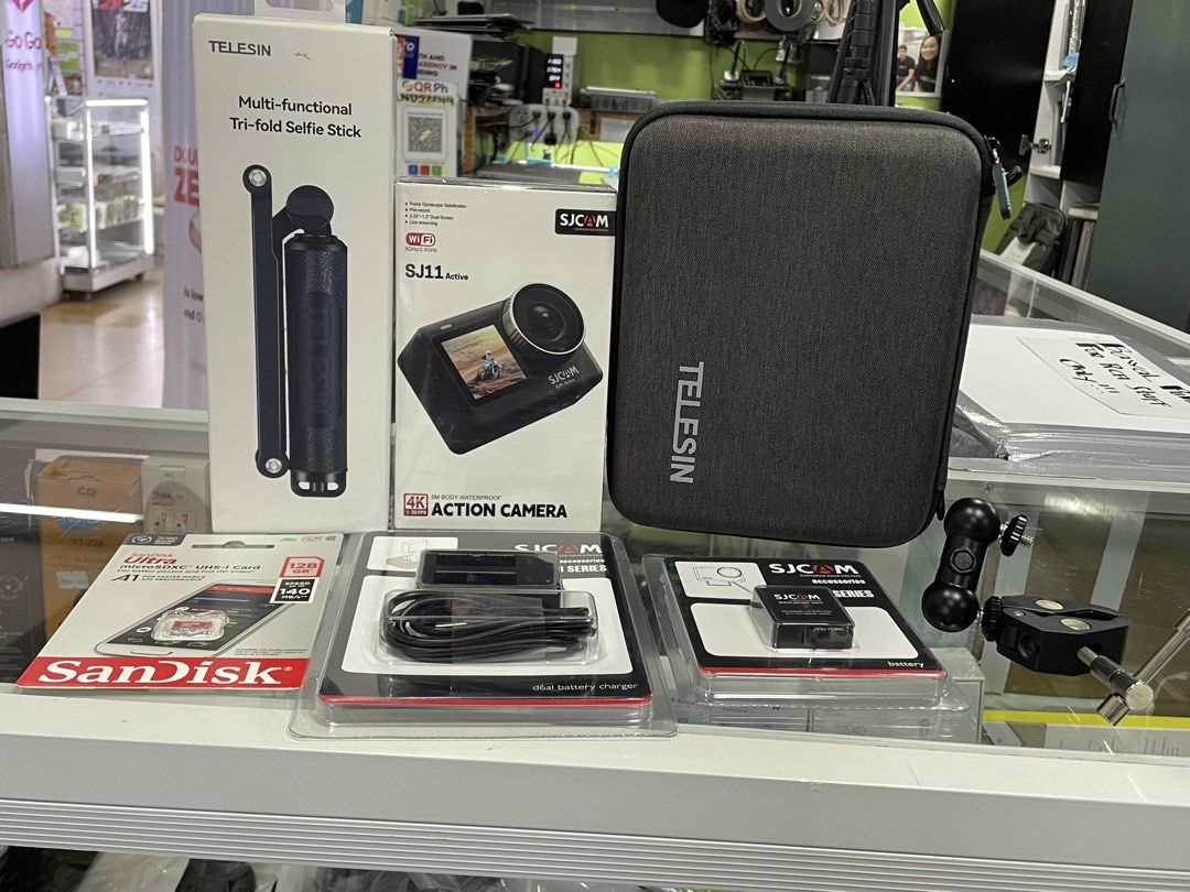 SJCAM SJ 11 Active Bundle (Category: Cameras) located in Manila. Submitted by christinec65086 (Listing ID 1461370845, Image 1). Description: AVAILABLE FOR INSTALLMENT: ✳️HOME CREDIT ✳️SKYRO ✳️CREDIT CARD ✳️GGIVES STORE LOCATION: RCA ELECTRONIC GADGETS TRADING 3RD FLR VMALL GREENHILLS SAN JUAN METRO MANILA LANDMARK: NITRO DRIFT/GO KART LOOK FOR TIN TIN 09997683977 .