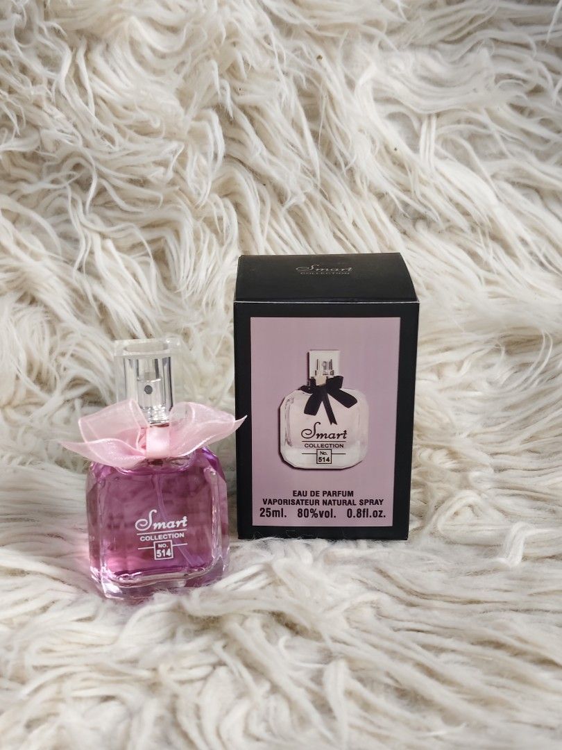 Smart Collection No. 514 Eau de Parfum 25ml (Category: Fragrance & Deodorants) located in Manila. Submitted by jacjacsantos08 (Listing ID 1461373419, Image 1). Description: Mon Paris 🖤🍓✨ A sweet, romantic, and irresistibly feminine fragrance inspired by love in Paris. Mon Paris blends juicy fruity notes with soft florals and a warm, sensual base for a scent that feels flirty yet sophisticated. 💕 🍓 Scent vibe: Fruity • Sweet • Floral • Romanti