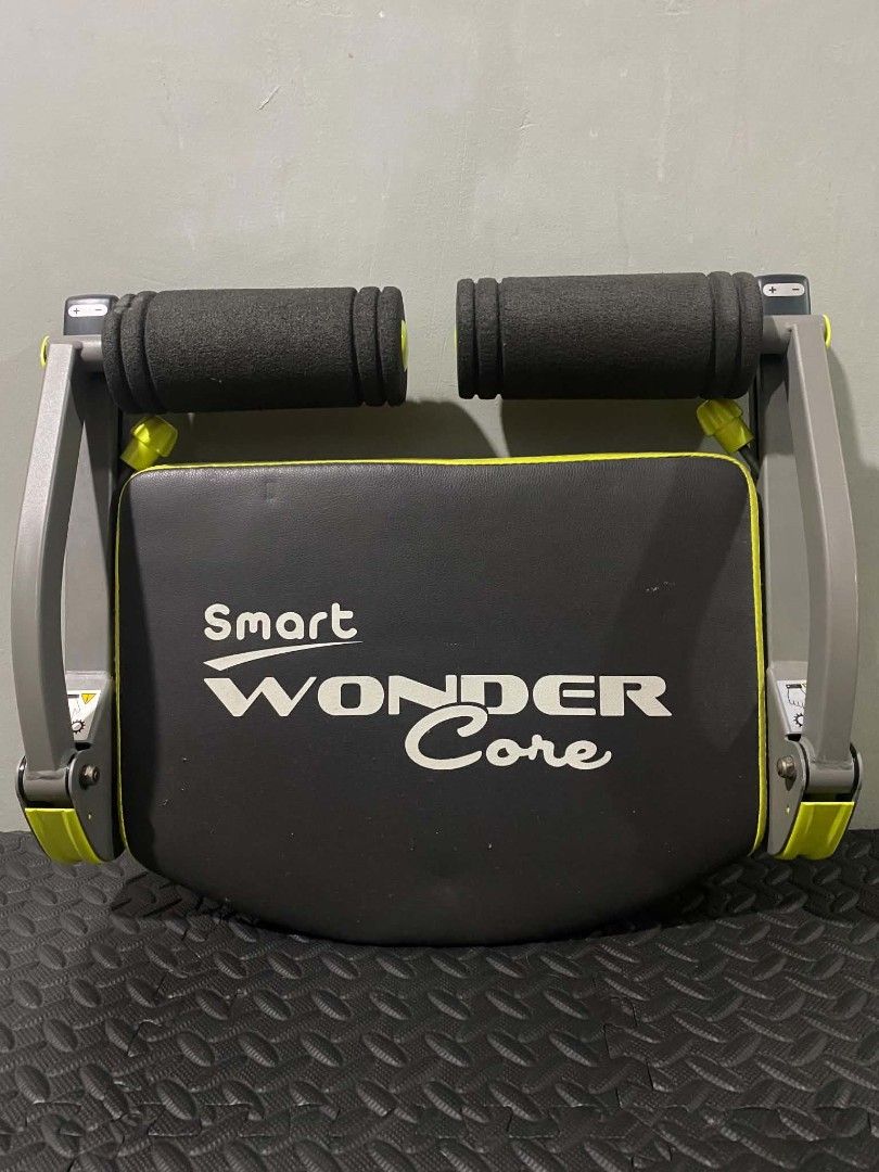 Smart Wonder Core Abdominal Exerciser Machine (Category: Cardio & Fitness Machines) located in Bulacan. Submitted by mgsalinas03486427 (Listing ID 1461372512, Image 3). Description: - Smart Wonder Core ab machine - Perfect for at-home core workouts - Compact and easy to store - Features comfortable foam rollers - Sturdy and durable build - Achieve your desired abs workout.