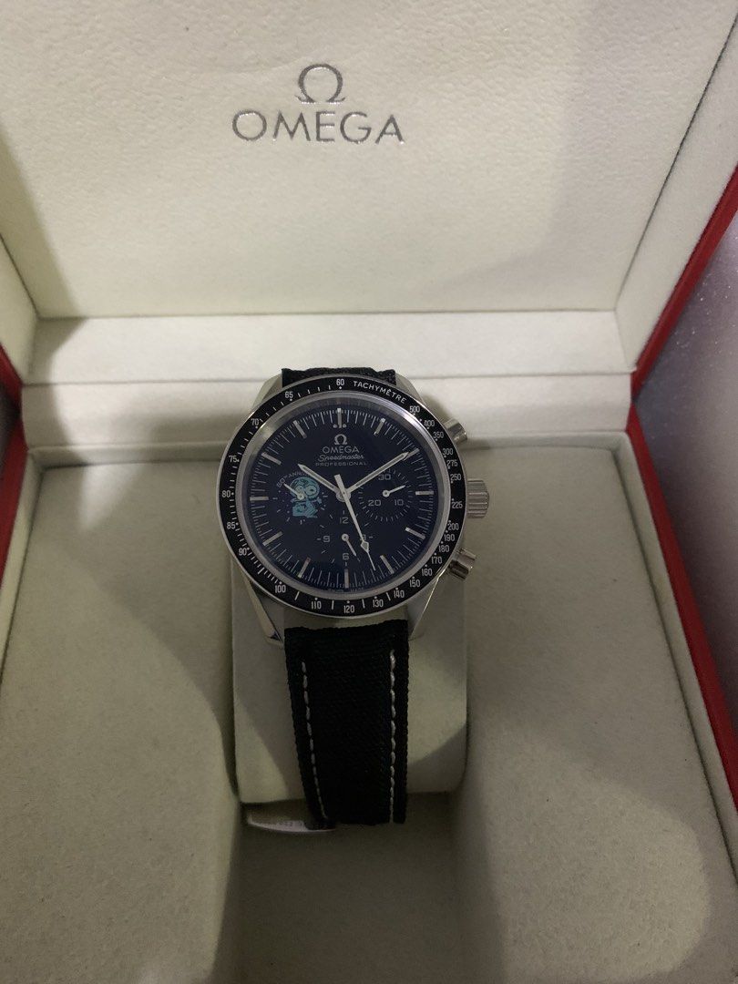 SMF Omega 50th anniv Snoopy edition (Category: Luxury Watches) located in Antipolo. Submitted by hideoutcloset88 (Listing ID 1461500639, Image 2). Description: Flea market Personal watch collection Automatic .