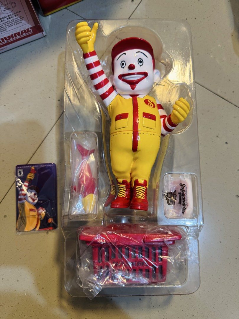 Sofubi Supermarket Staff joker Liberty (mcdonalds) (Category: Figurines & Statues) located in Paranaque City. Submitted by icko007 (Listing ID 1461533480, Image 3). Description: Sofubi Supermarket Staff joker Liberty (mcdonalds) Art Toys Mint in box open for checking only Price 11,500 No Rush Shipping /Dibs now pay now Location Paranaque Payment Gcash/Bpi Shipping Lalamove/Lbc Buyers Risk / Fee ‼️Seller is not responsible for: lost, stolen, or da