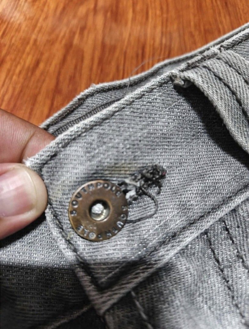 Southpole Grey Denim Shorts Size 34 (Category: Shorts) located in Bayombong. Submitted by onlygoodfinds. (Listing ID 1461484971, Image 1). Description: - Brand: Southpole - Color: Grey Denim - Closure: Button Fly - Size: Waist 34 length 23 hem 12 - Origin: Made in Pakistan - Style: Casual wear - Condition: Please check photos for details..