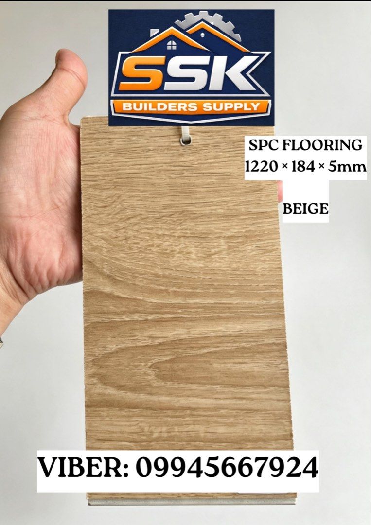 SSK Builders Supply SPC Flooring - Various Colors Available (Category: Carpets, Mats & Flooring) located in Manila. Submitted by ssk_jov (Listing ID 1461524756, Image 2). Description: .