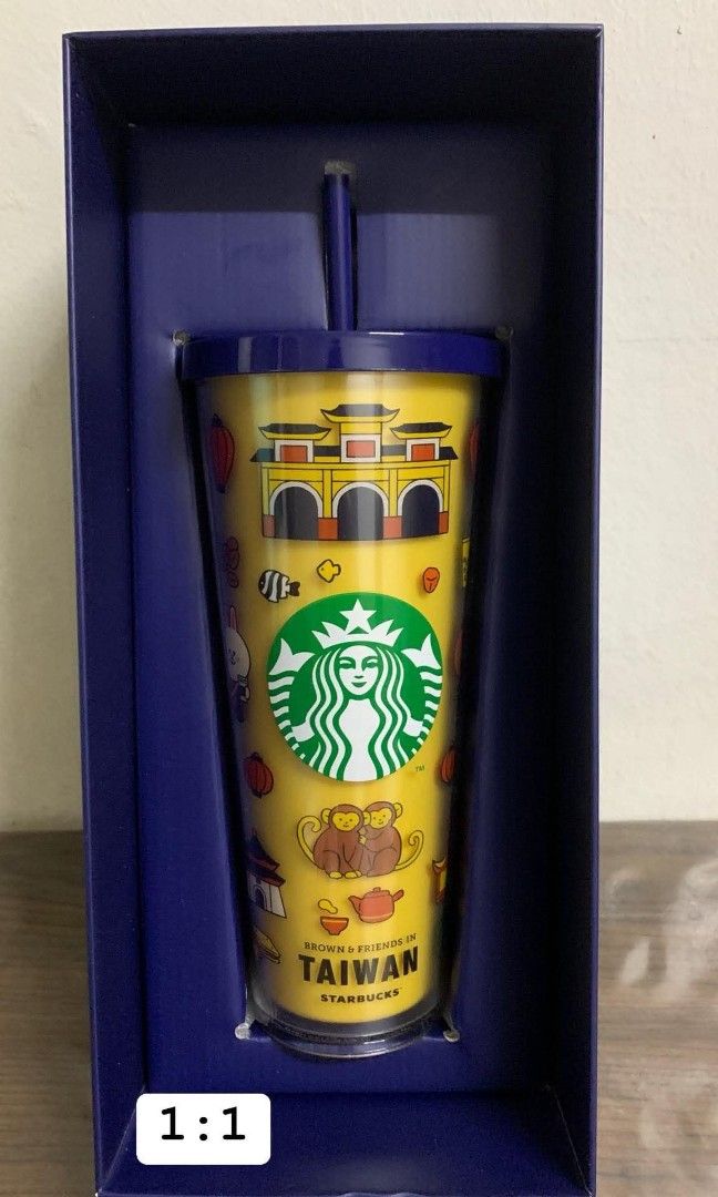 Starbucks limited edition collection (Category: Other Food & Drinks) located in Ibaan. Submitted by ljnaig14 (Listing ID 1461344757, Image 1). Description: starbucks x line friends taiwan TOGO cold tumbler 24oz originaly released exclusively in taiwan.
