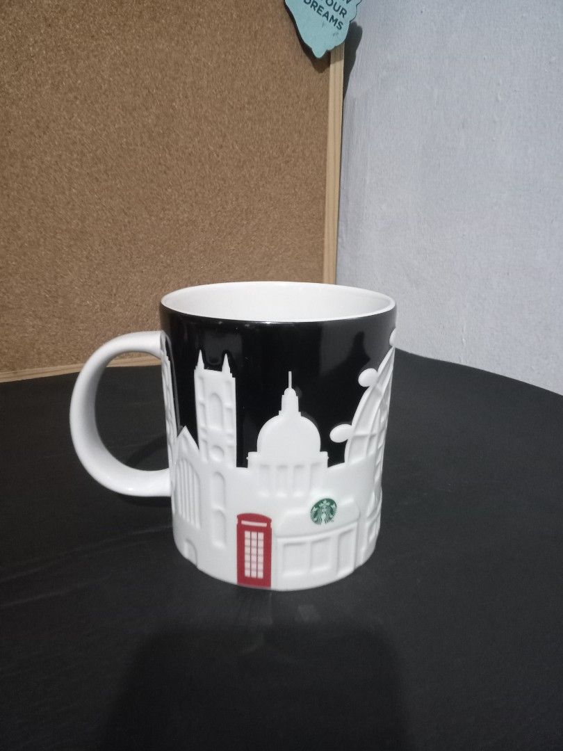 Starbucks London City Mug (Category: Other Kitchenware & Tableware) located in Makati City. Submitted by pardsroman (Listing ID 1461358859, Image 1). Description: MOP via BPI or gcash payment first before delivery no return no exchange. shipping at buyers expense.