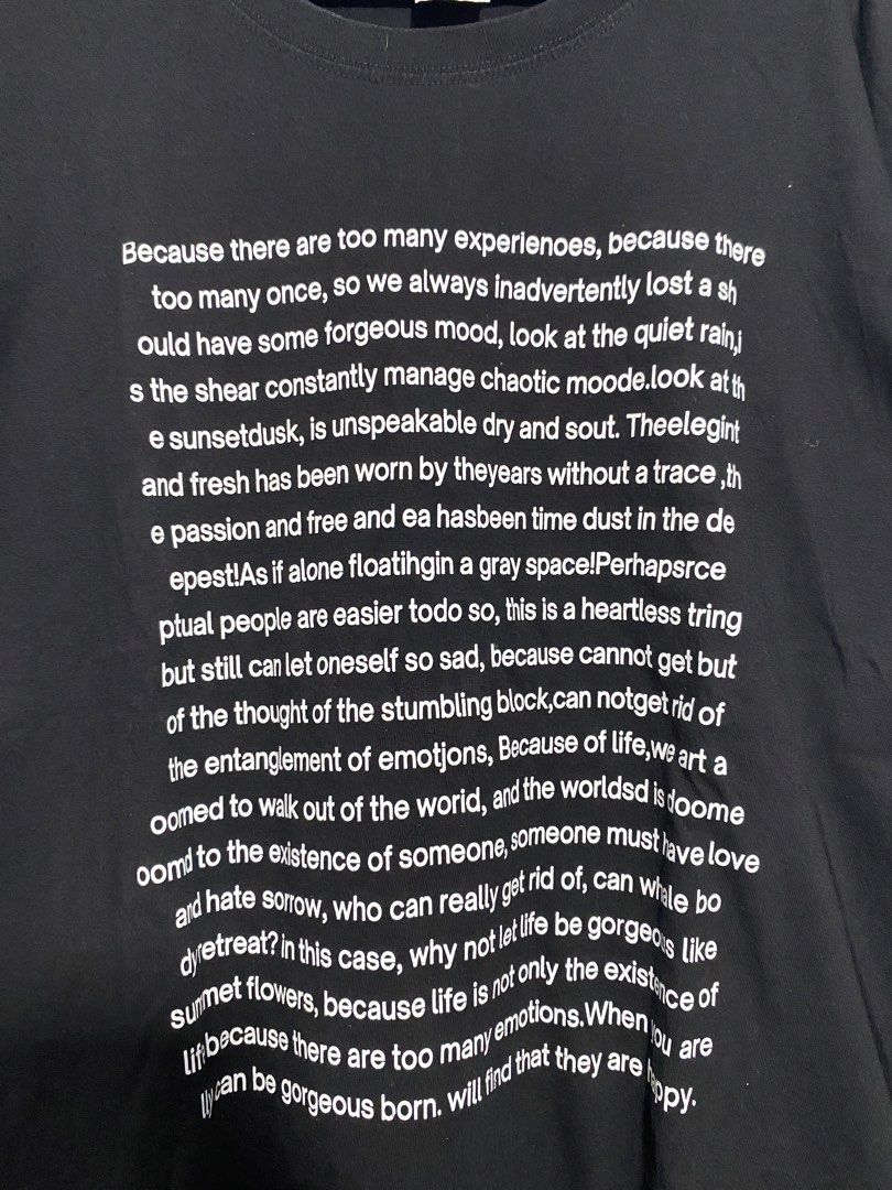 Statement tee (Category: Tshirts & Polo Shirts ) located in Bulacan. Submitted by thriftniklein (Listing ID 1461481934, Image 2). Description: .