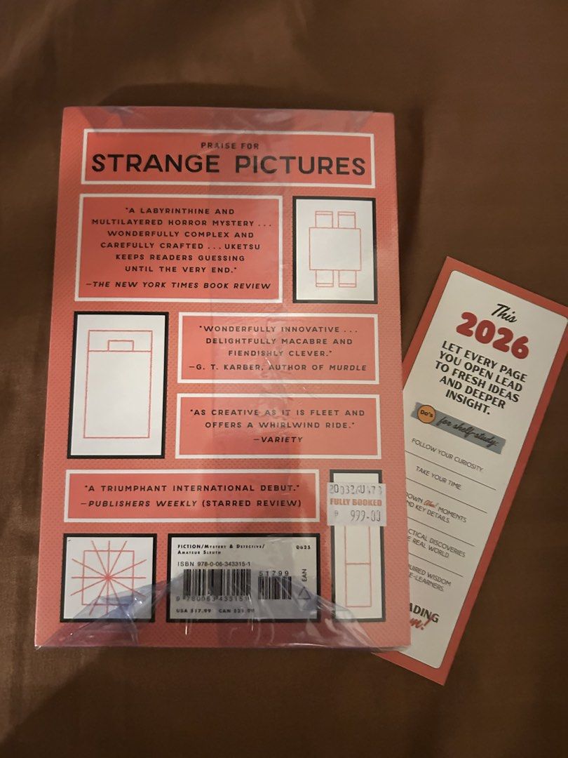 Strange Houses book fully sealed (Category: Assessment Books) located in Taguig. Submitted by weidhen (Listing ID 1461468638, Image 2). Description: Brand new fully sealed, has not been opened yet..