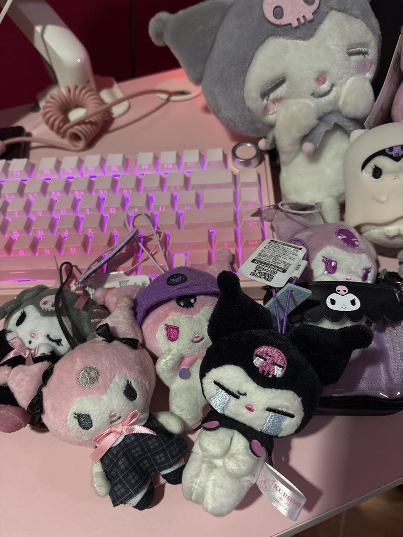 STRICTLY AS SET - RARE KUROMI BUNDLE (18 items) (Category: Designer & Blind Box Toys) located in Quezon City. Submitted by yearofthebunny (Listing ID 1461413711, Image 2). Description: Selling my personal Kuromi collection. Spent around 25k to get these items individually. A lot of these are hard to find and discontinued already. All are in good condition and most have tags/were never brought outside. I hope it will go to another collector who wi