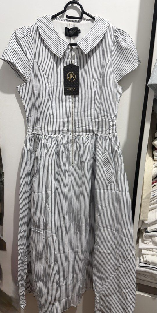 Striped long dress (Category: Dresses) located in Mandaluyong City. Submitted by czaristore (Listing ID 1461503927, Image 2). Description: Size on tag: Large Bangkok premium.