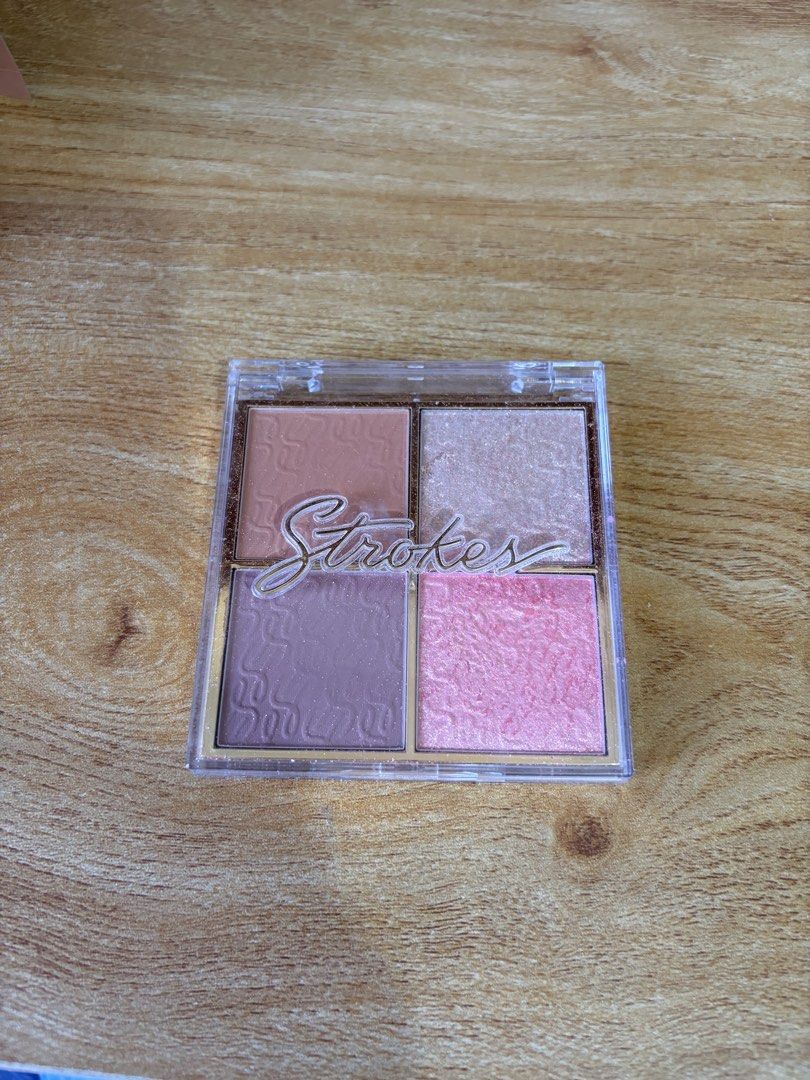 Strokes Face Palette - Bronzer, Highlighter, Blush (Category: Makeup) located in Quezon City. Submitted by andragr (Listing ID 1461350614, Image 2). Description: - Strokes Face Palette - Includes bronzer, highlighter, and blush shades - Powders have a nice sheen for a radiant finish - Ideal for contouring and adding a healthy glow - Compact and travel-friendly size - Shipping to be shouldered by buyer.