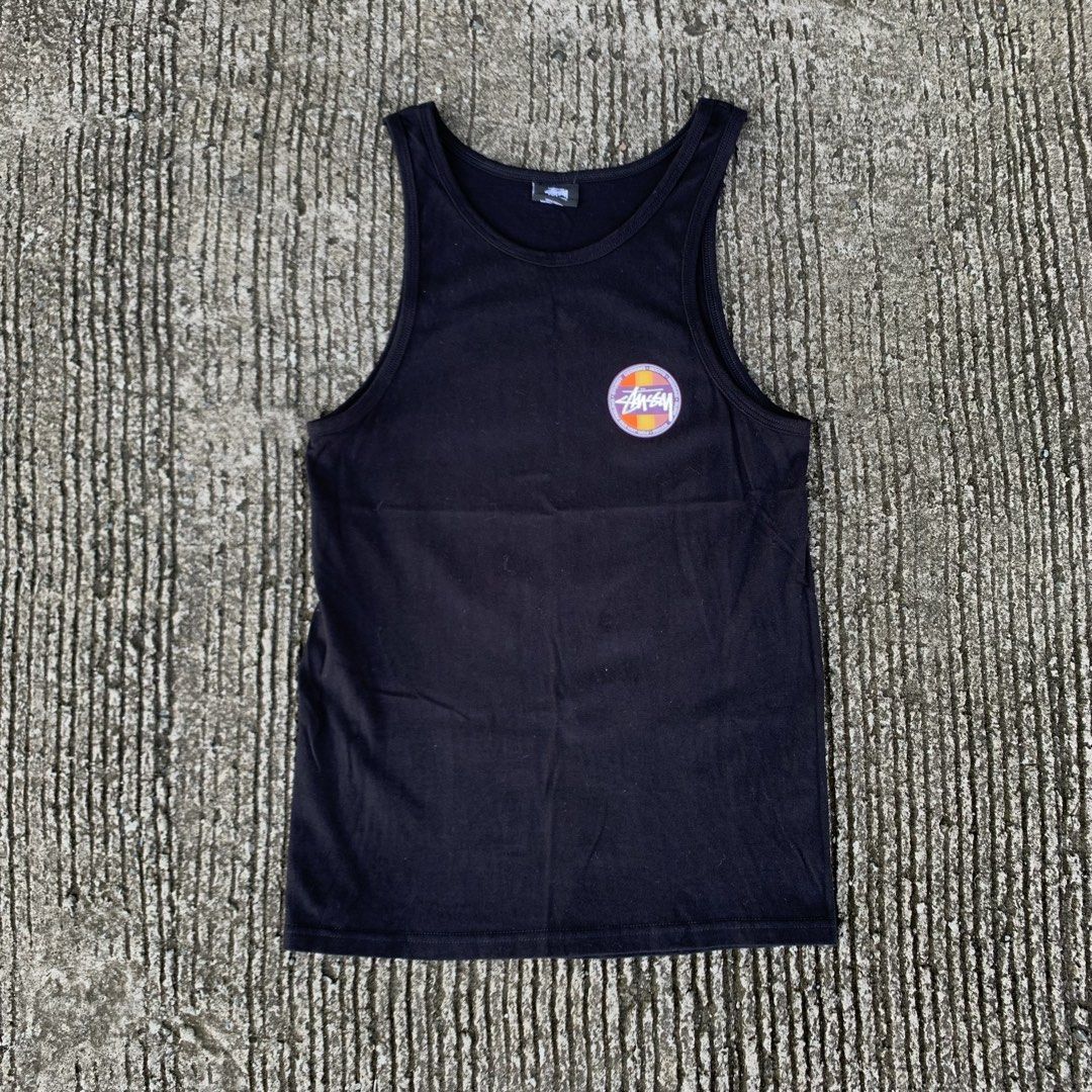 Stussy Reggae Tank (Category: Tshirts & Polo Shirts ) located in Manila. Submitted by _thrift.clothes._ (Listing ID 1461342699, Image 2). Description: Size:Small W:17 L:28.