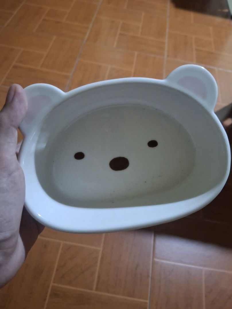 Sumikko Gurashi Eared Cocotte Bowl (Category: J-Wave Merchandise) located in Plaridel. Submitted by niannyyy (Listing ID 1461494456, Image 2). Description: - RARE Shirokuma Sumikko Bowl - No chips, pristine condition .