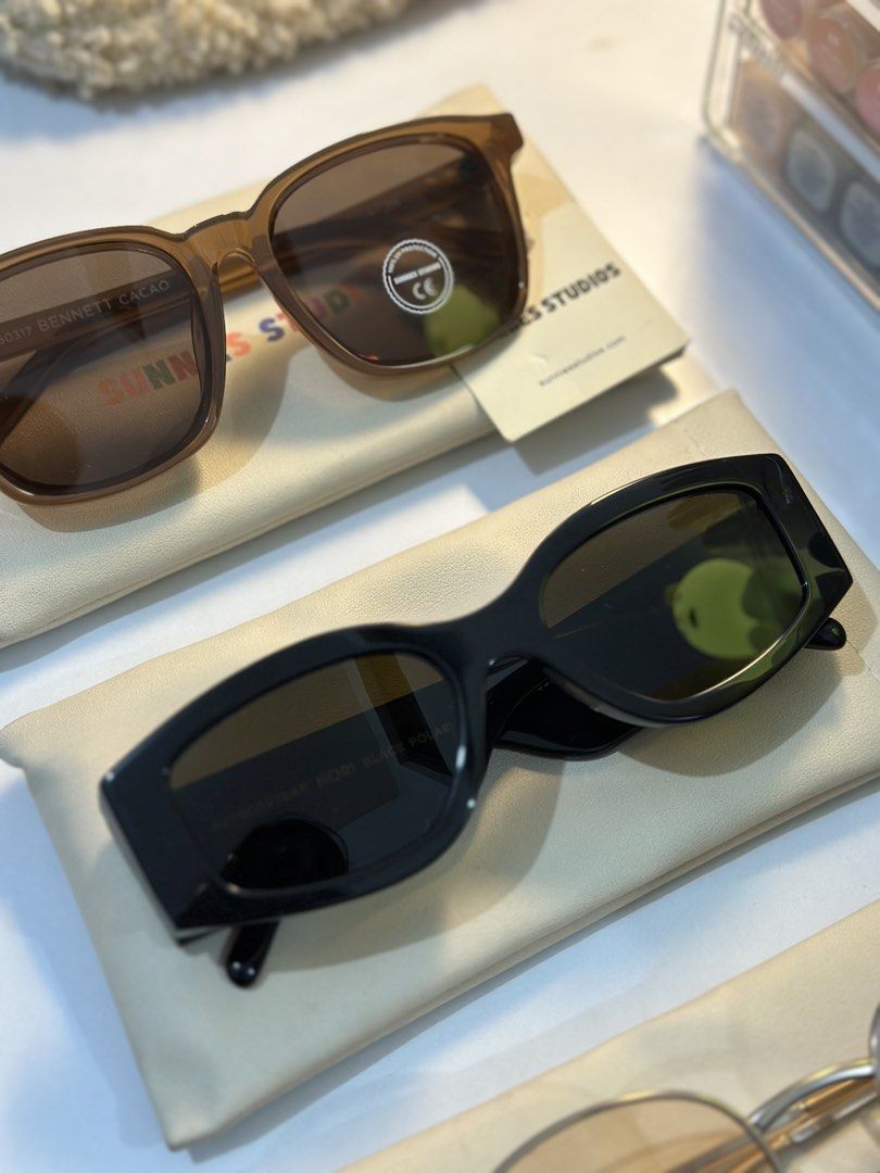 Take All - Sunnies Studios Sunglasses (Category: Sunglasses & Eyewear) located in Manila. Submitted by tinne15 (Listing ID 1461530917, Image 3). Description: - Three pairs of Sunnies Studios sunglasses - All sunglasses come with their original pouches - Versatile styles suitable for any occasion.