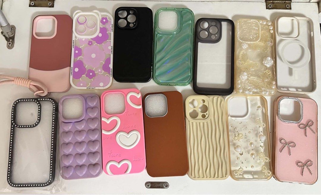 TAKE ALL: Iphone 14 Pro Cases (14 pcs) (Category: Cases & Sleeves) located in Manila. Submitted by puyatnaseller (Listing ID 1461332034, Image 2). Description: .