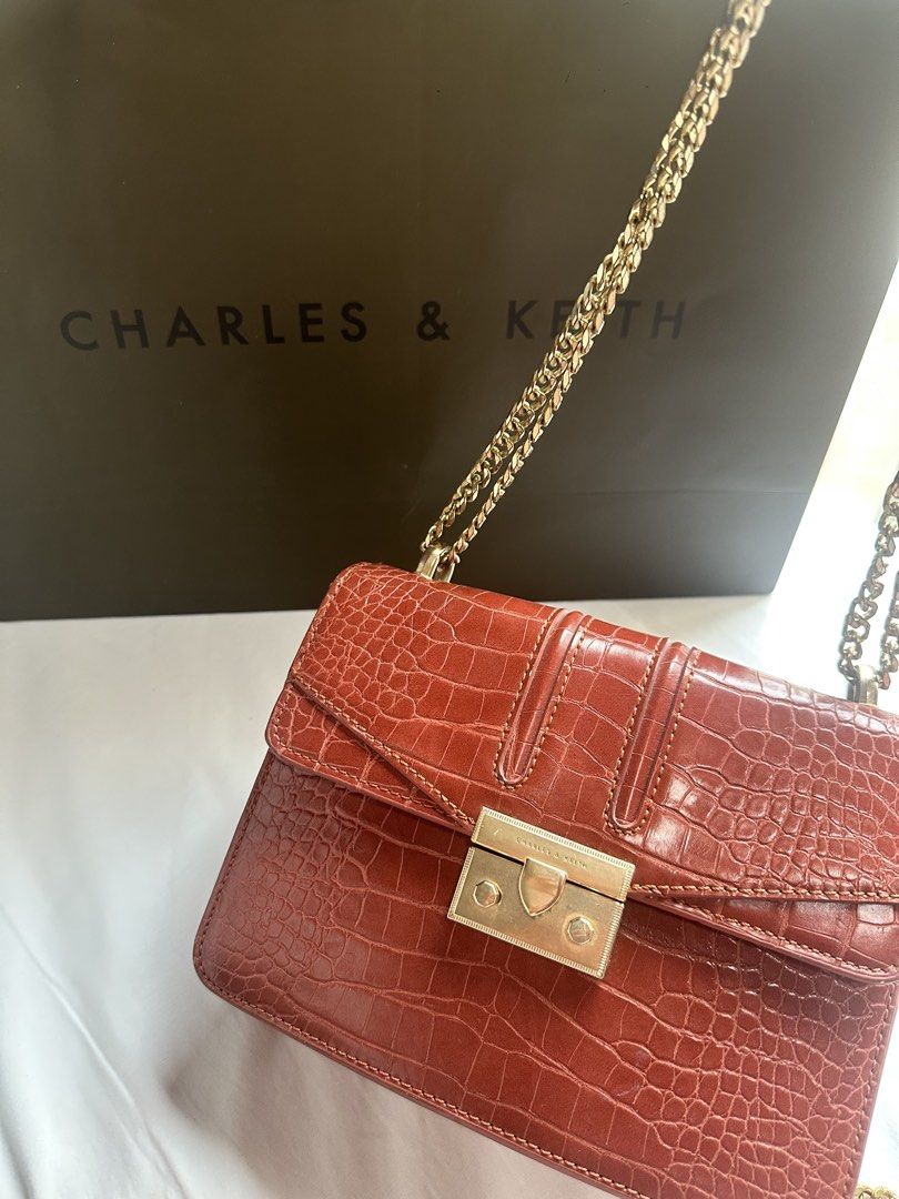 Take Both Authentic Charles & Keith Bags (Category: Cross-body Bags) located in Quezon City. Submitted by annaffordableshop (Listing ID 1461398152, Image 3). Description: 1500 for both with 2 paper bags.