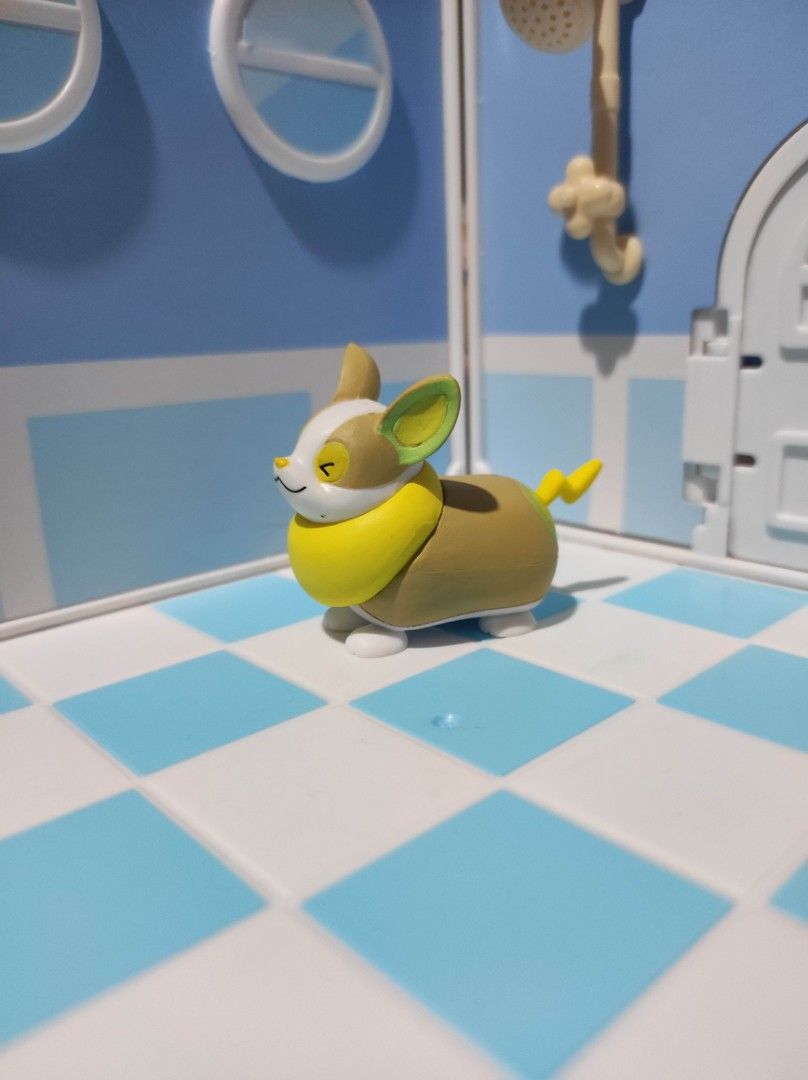 T-arts Pokemon: Snuggling - Yamper (Category: Plushies & Soft Toys) located in Taguig. Submitted by lilrootshop (Listing ID 1461423632, Image 2). Description: ***Crossposted*** Price: 250 Height: 4cm AUTHENTIC Pass sa lowballers! First to pay basis. No COD. For item reservation, a down payment of 50% or 100 pesos (whichever is less) is required. Down payment is non-refundable. One month reservation only. Location: Taguig (near BGC) MOP: GCash / G