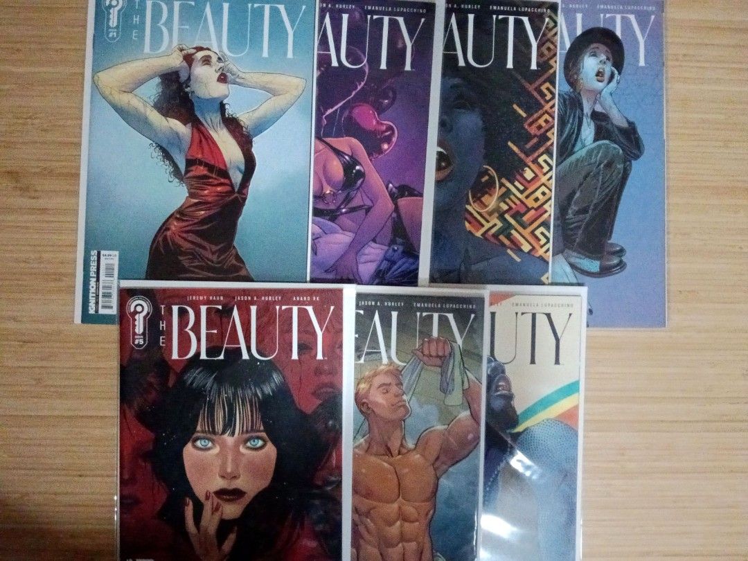 The Beauty (Ignition Press) Set #1-7 (Category: Comics & Manga) located in Taguig. Submitted by bry_chua (Listing ID 1461475850, Image 1). Description: - Selling as set only - Last price posted - Bagged and boarded Location: Taguig MOP: G-Cash, Maya, or Bank Transfer MOD: Lalamove, Grab, LBC, J&T Buyer will shoulder delivery fee.