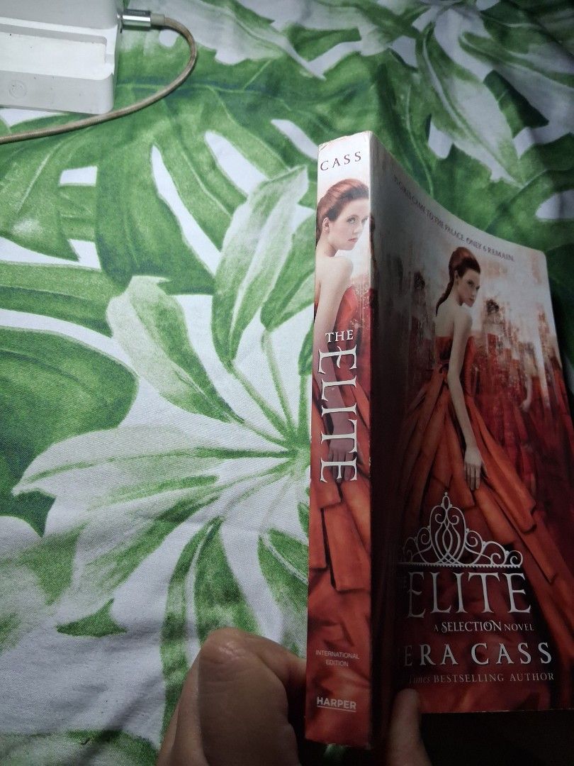 The Elite by Kiera Cass - A Selection Novel (Category: Storybooks) located in Ligao. Submitted by mavrnmlt (Listing ID 1461398494, Image 3). Description: - The Elite, Book 2 of The Selection Series by Kiera Cass - Paperback edition - Young Adult Dystopian Romance genre - Continues America Singer's story in the palace - Ideal for fans of The Selection series.