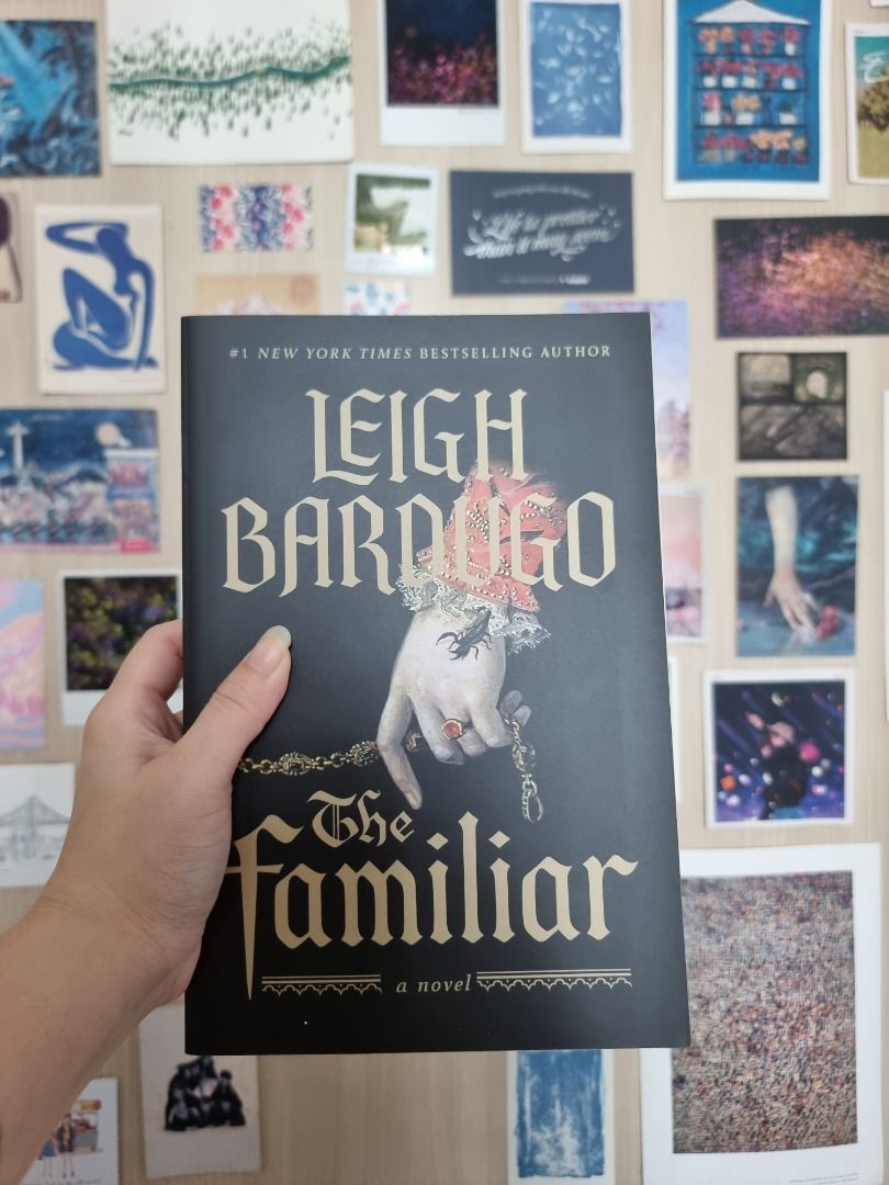The Familiar by Leigh Bardugo (Category: Storybooks) located in Manila. Submitted by meryl_ (Listing ID 1461404426, Image 1). Description: Copy bought from Fully Booked in May 2024. Generally in good condition without creases, folds, or annotations, but with some very minimal spots of foxing along the edges..