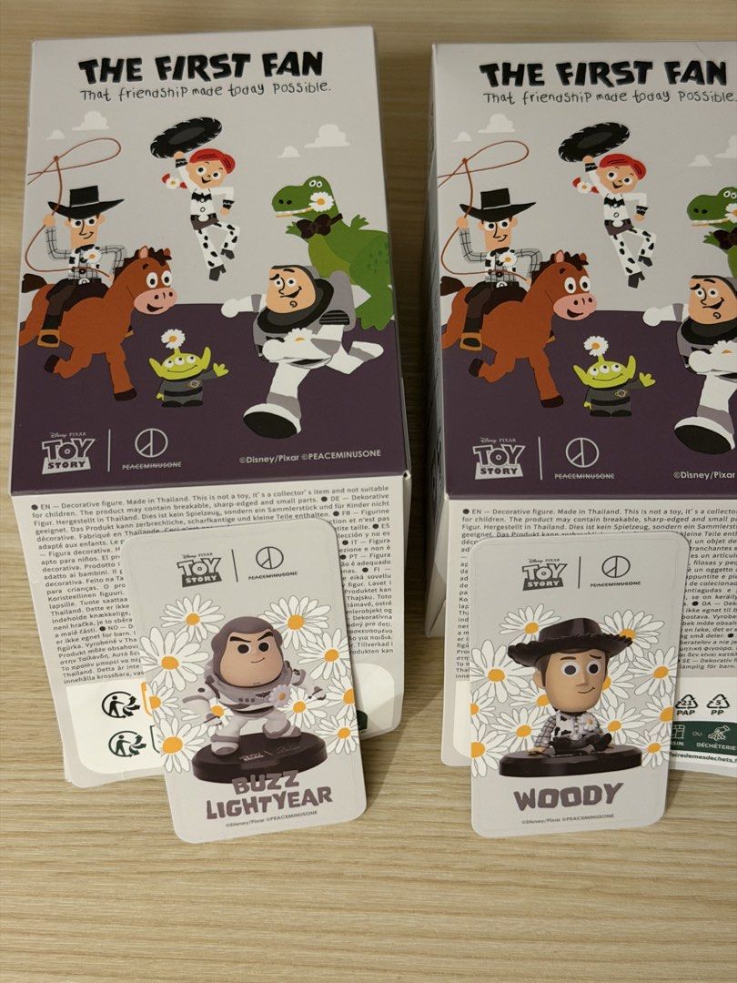 The first fan盲盒 胡迪 巴斯 woody buzz （分類：手辦雕像）位於 Hong Kong。 由 sillynga_chill 提交（商品編號 1461556984，圖片 1）。簡介： the first fan盲盒 $175@ 。