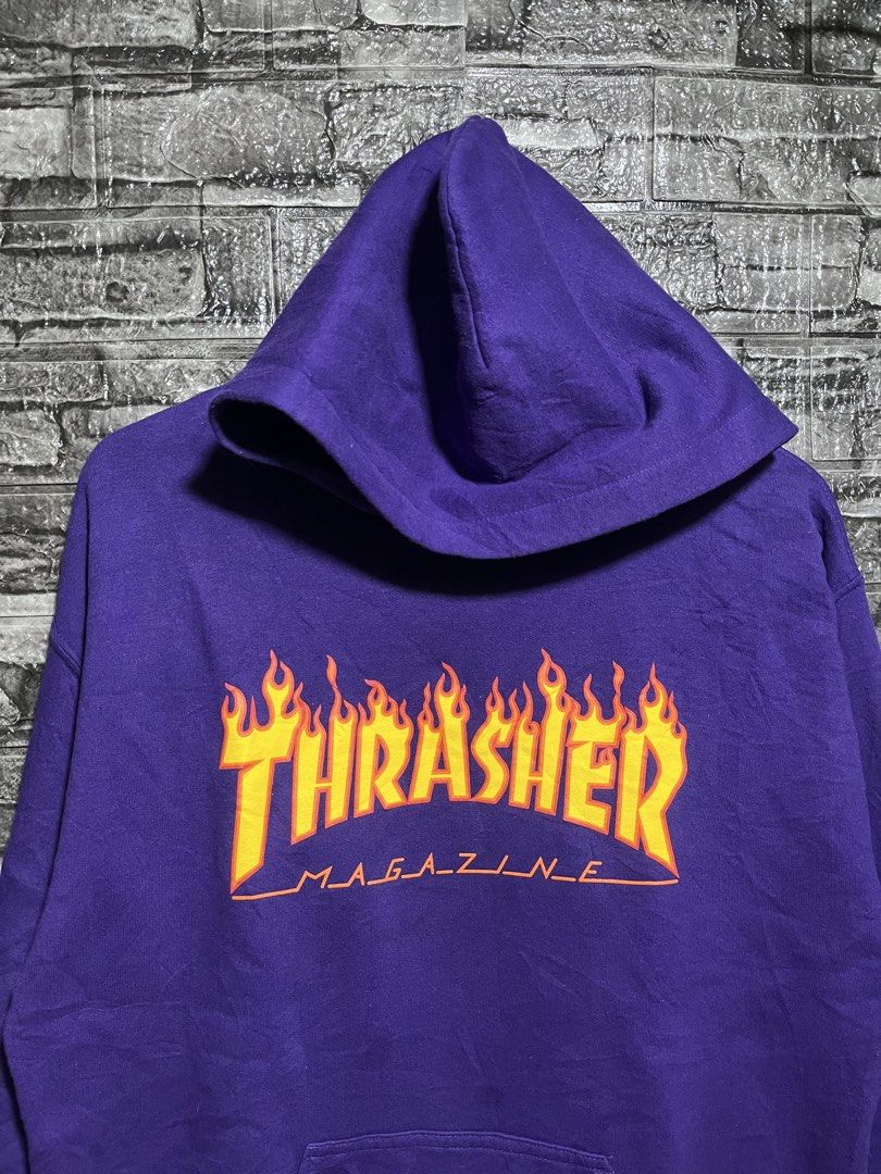 Thrasher Hoodie Jacket (Category: Coats, Jackets and Outerwear) located in Manila. Submitted by flex_curation (Listing ID 1461520494, Image 2). Description: 23x27.5 IN VERY GOOD CONDITION AND IN PRESENTABLE CONDITION BACOOR CAVITE LOC.