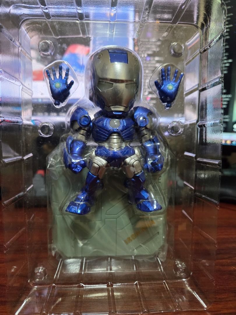 Tideway Iron Man Mk 3 (Eye Light Function) (Category: Figurines & Statues) located in Lipa City. Submitted by vergaraac (Listing ID 1461476336, Image 3). Description: Condition: - Minor wear and tear on box from storage, unused/not displayed - Figures are visibly in good condition, buyer may ask for photos/videos of figures for further inspection.