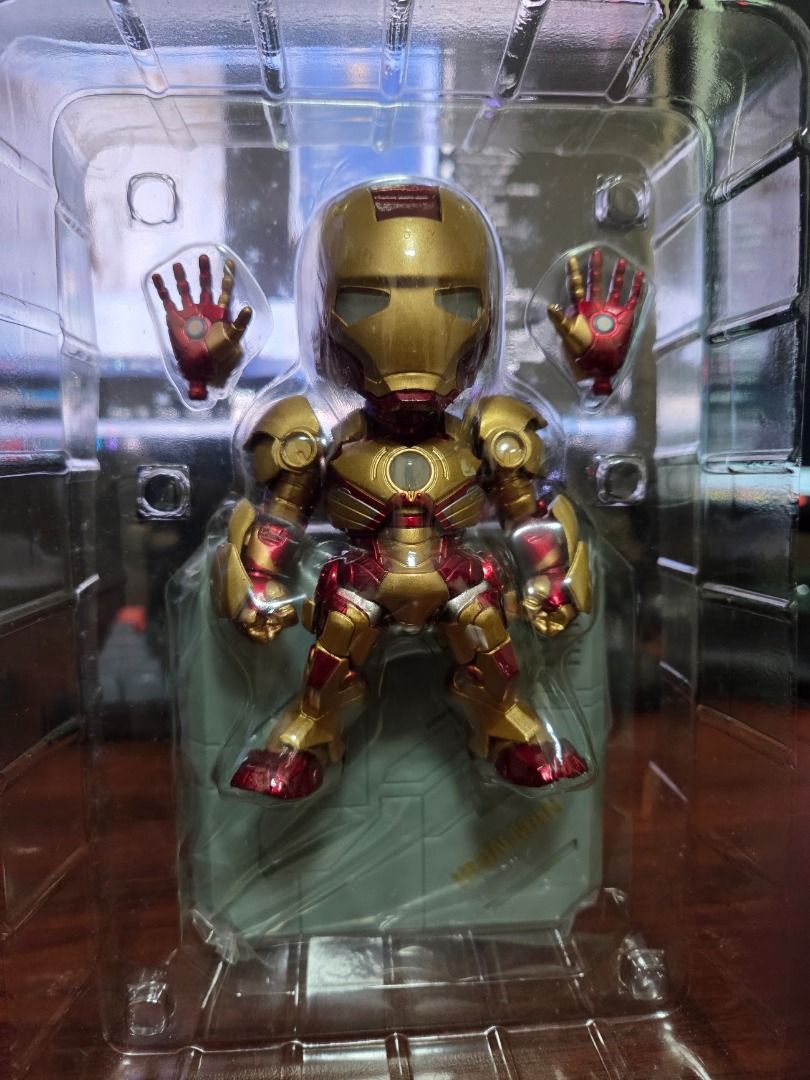Tideway Iron Man Mk 42 (Light Emitting Function) (Category: Figurines & Statues) located in Lipa City. Submitted by vergaraac (Listing ID 1461475773, Image 3). Description: Condition: - Minor wear and tear on box from storage, unused/not displayed - Figures are visibly in good condition, buyer may ask for photos/videos of figures for further inspection.