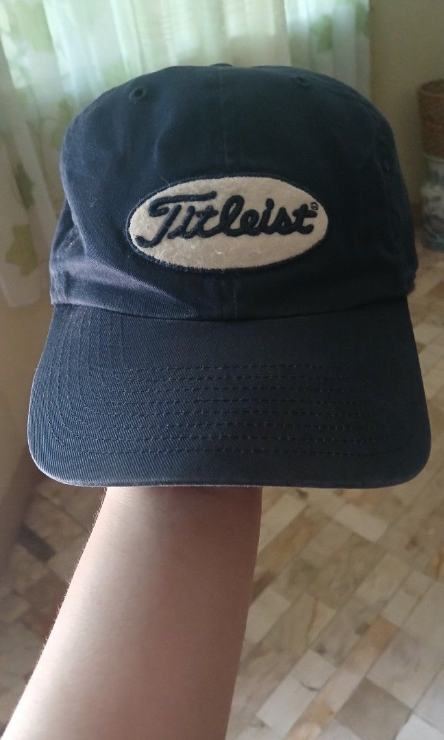 Titleist Golf Cap (Category: Caps & Hats) located in Tarlac. Submitted by snatchedstitch.ph (Listing ID 1461388202, Image 1). Description: S-M Needs Wash.
