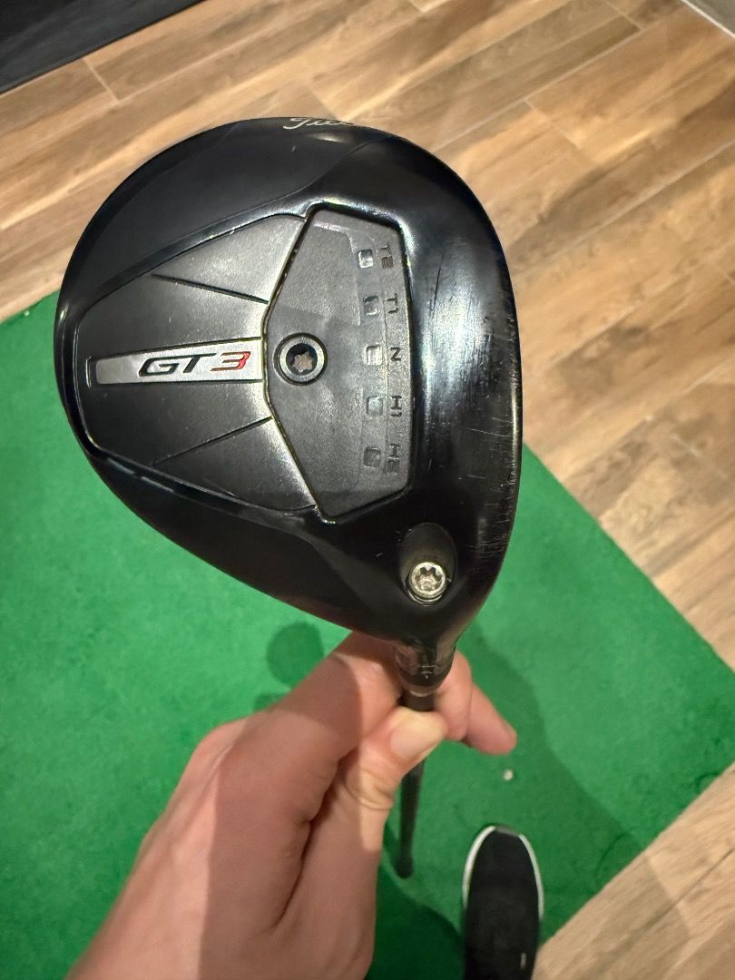Titleist GT3 Fairway Wood (Category: Golf) located in Pasig City. Submitted by pasigseller16 (Listing ID 1461562173, Image 1). Description: Selling titelist gt3 3 wood 15 degrees with mitsubishi tensei blue stiff shaft 60g With head cover Price: 18,000 Location san juan/pasig PM for more details .