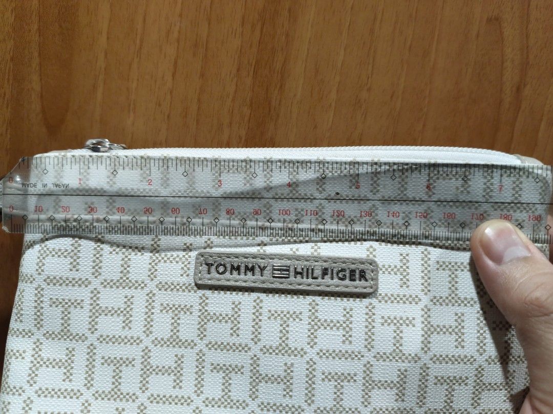 Tommy Hilfiger Monogram Wristlet Pouch (Category: Purses & Pouches) located in Quezon City. Submitted by purpleskies0122 (Listing ID 1461492635, Image 3). Description: - Authentic Tommy Hilfiger -New Location: QC .