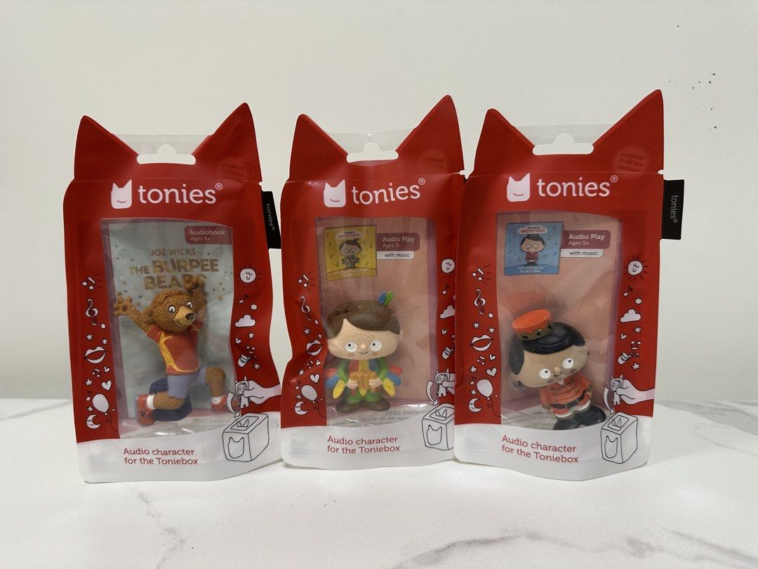 Tonies （分類：互動玩具）位於 Hong Kong。 由 lllkkkiii 提交（商品編號 1426070512，圖片 7）。簡介： 1 Tonies for $150 4 Tonies for $560 6 Tonies and above $130。
