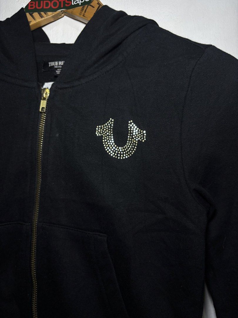True Religion Beaded Zip Jacket (Category: Babies & Kids Fashion) located in Calamba. Submitted by sinauna. (Listing ID 1461522108, Image 3). Description: WTS: True Religion Beaded Zip Jacket Condition/Issues: needs wash (Note: Item’s not faded. Color may vary due to lighting) Dimension: 16.5x17.5 Size on tag: Medium Price: Mine - 549+SF Plus shipping fee! Free shipping if you purchase more than 3 items. Also, can give you a discount in my previo