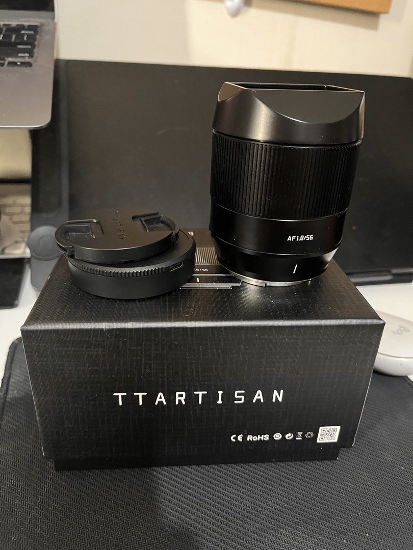 Ttartisan 56mm F1.8 for Sony E mount crop sensor camera (Category: Lens & Kits) located in Quezon City. Submitted by ArtsyLife1012 (Listing ID 1461360155, Image 2). Description: Ttartisan 56mm F1.8 for Sony E mount crop sensor camera (aps-c) AF Comes with complete box and manuals UV 52mm filter 6,500 php NO ISSUE Very good condition Excellent Prime Lens for Sony RFS: I will shift to 35mm or 15mm Grab/lalamove pick up T sora ave Qc Gcash/ BPI paym