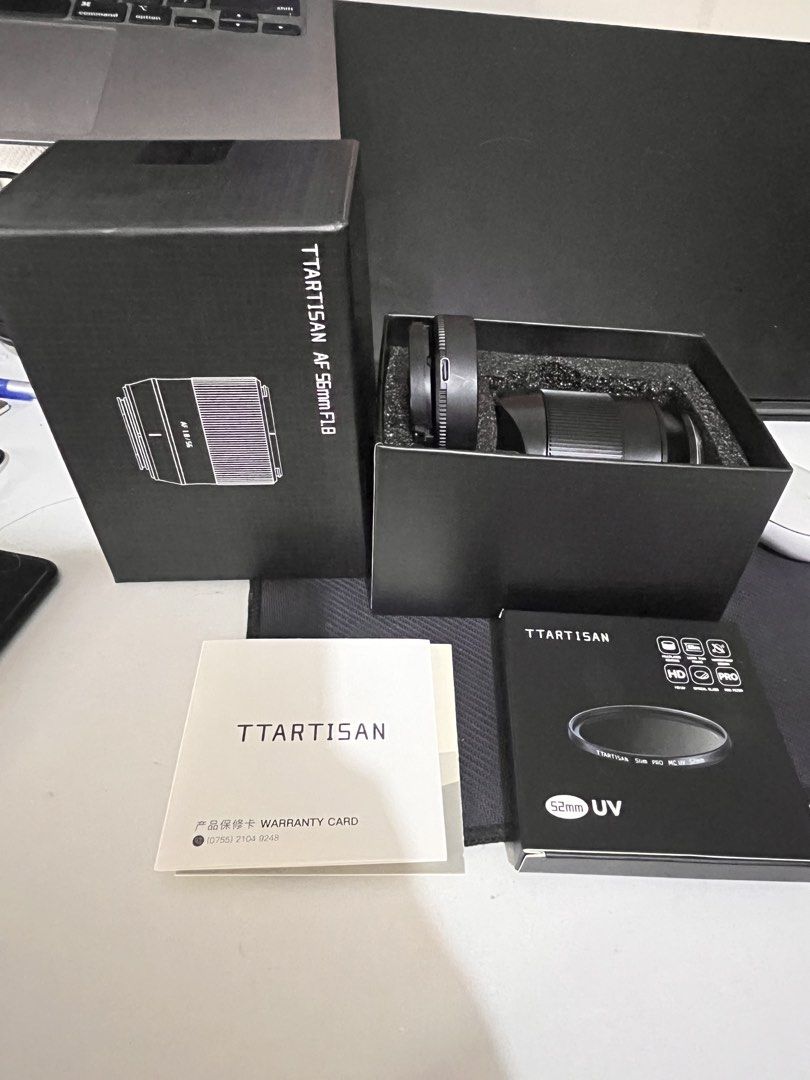 Ttartisan 56mm F1.8 for Sony E mount crop sensor camera (Category: Lens & Kits) located in Quezon City. Submitted by ArtsyLife1012 (Listing ID 1461360155, Image 1). Description: Ttartisan 56mm F1.8 for Sony E mount crop sensor camera (aps-c) AF Comes with complete box and manuals UV 52mm filter 6,500 php NO ISSUE Very good condition Excellent Prime Lens for Sony RFS: I will shift to 35mm or 15mm Grab/lalamove pick up T sora ave Qc Gcash/ BPI paym