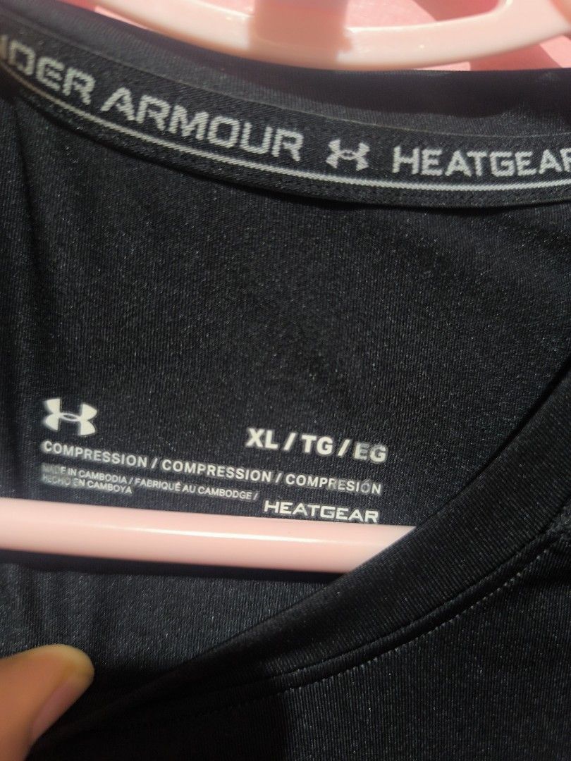 Under Armour Compression Shirt (Category: Activewear) located in Gumaca. Submitted by badzmdfghjkl (Listing ID 1461506201, Image 3). Description: like new excellent condition XL on tag but fits M-L rfs; downsizing.