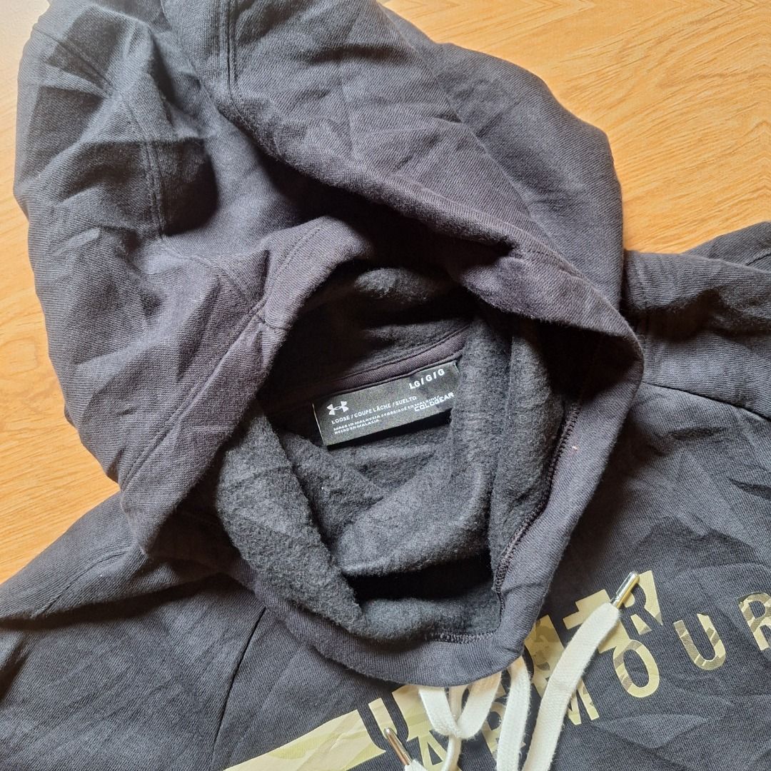 Under Armour Hoody Jacket (Category: Hoodies) located in Calatrava. Submitted by freecyclethreads (Listing ID 1461529724, Image 2). Description: Under Armour Hoody Jacket Excellent Condition Need wash only Size: Large on tag Dimes: Length-25 x width-23 Mine: 380 + SF.
