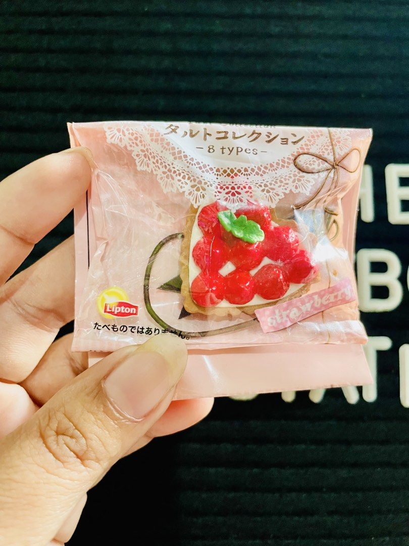 V. Lipton Tart Collection Figure Keychain (Category: Designer & Blind Box Toys) located in Rizal. Submitted by kim.gnzls (Listing ID 1461353821, Image 1). Description: From Japan Box Brand new. Pm for more details (WYSIWYG) ▪ Seabank/Maribank Payment ▪ Flash\JNT\Lalamove 📍 Rodriguez, Rizal.