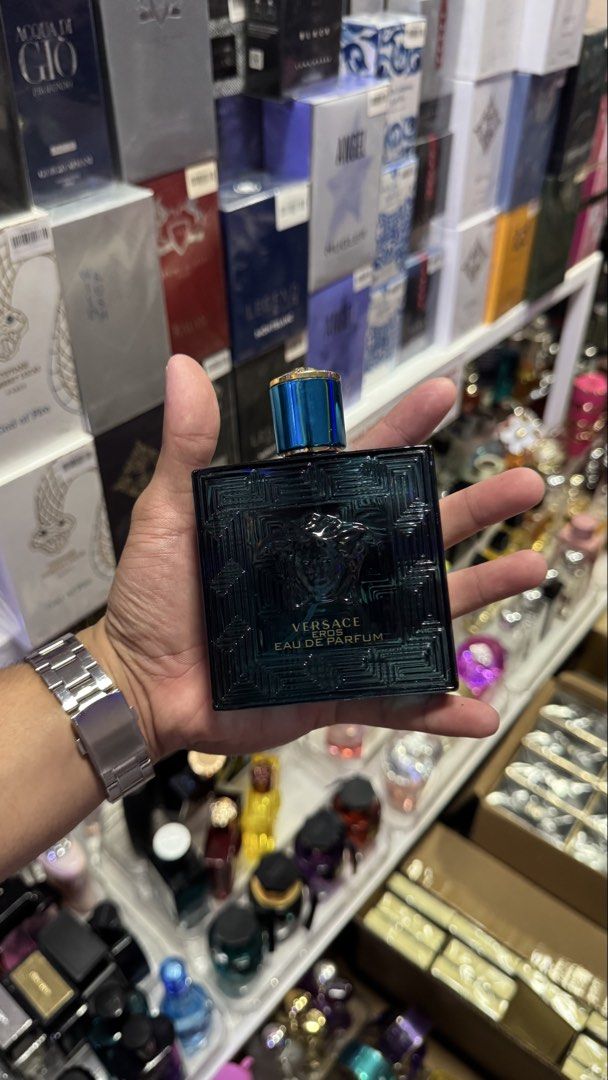 Versace Eros EDP 100ml (Category: Fragrance & Deodorants) located in Manila. Submitted by r.nicole565 (Listing ID 1461358301, Image 2). Description: -U.S Tester Quality -Brand New with Box -Long Lasting Fragrance (We have Premium Quality Too).