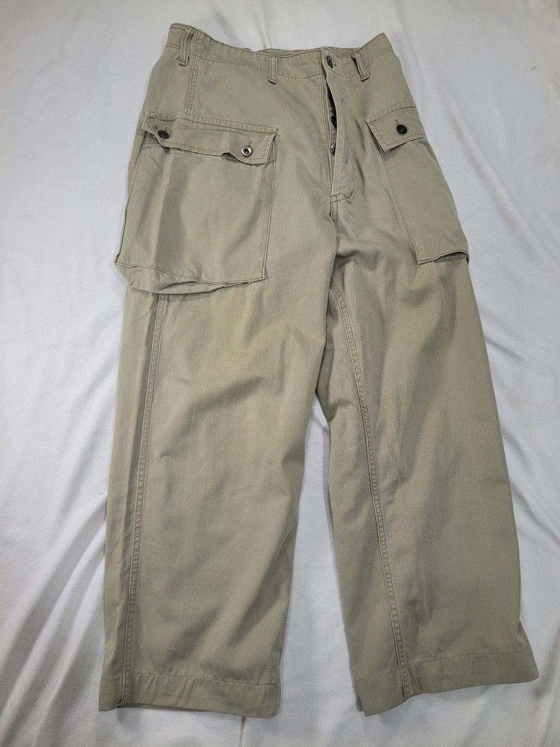 Vintage P44 Monkey Pants Buaer US Navy (Category: Chinos) located in Bulacan. Submitted by oldfold (Listing ID 1461331499, Image 3). Description: Good condition. Minimal sign of use. Waist: 30-31 Length: 38.5 Hem: 10.