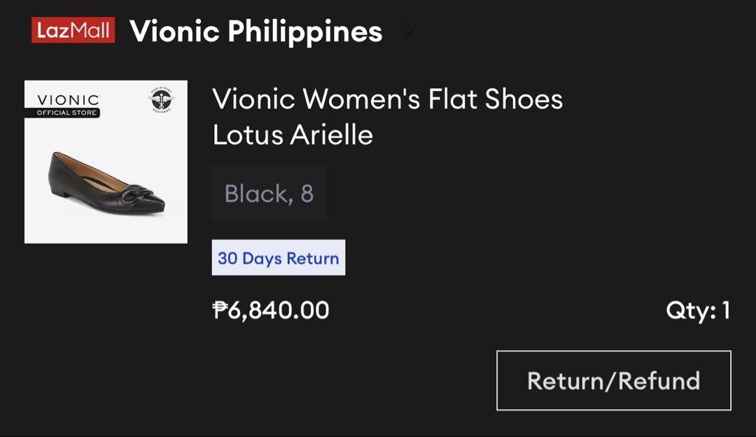 Vionic Arielle Black Nappa Leather Pointed Toe Flats - US 8 (Category: Flats & Sandals) located in Taguig. Submitted by PF910 (Listing ID 1461548870, Image 2). Description: Used once. Realized that I should have gotten a smaller size - Brand: Vionic - Style: Arielle Flats - Material: Nappa Leather - Color: Black - Toe Style: Pointed - Features: Decorative knot detail on vamp, good grip soles - Size: 8 US / 38.5 EU - Condition: Comes with original