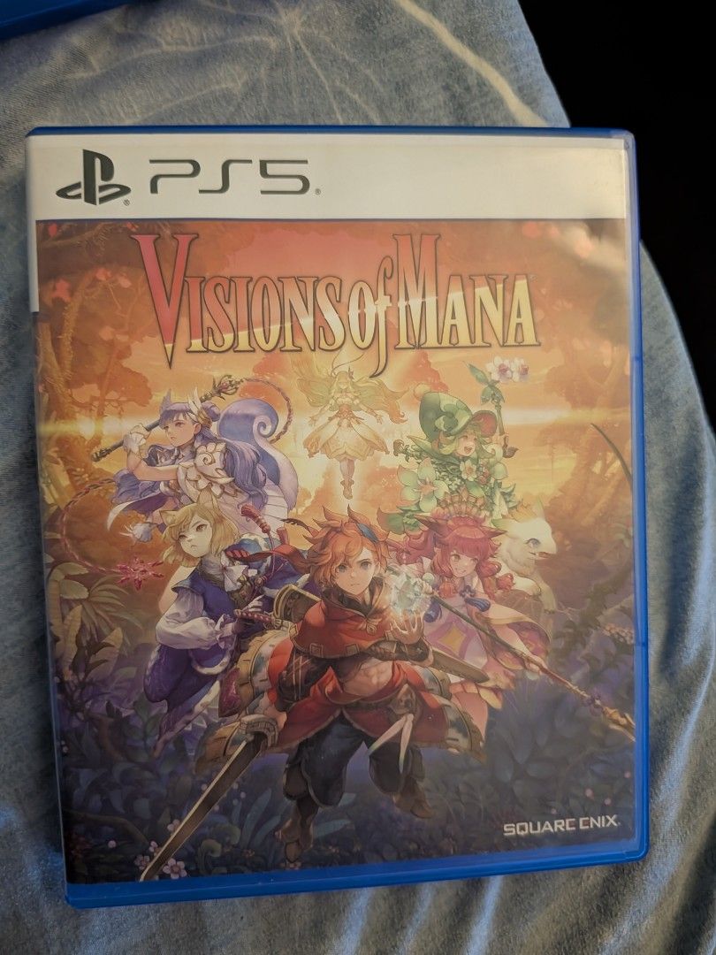 Visions of Mana PS5 Game (Category: PlayStation) located in Marikina City. Submitted by patches_1n1d9m (Listing ID 1458829299, Image 2). Description: played only once, did not plat. if di bundle ang bibilhin,visions of mana 1,800 at cronos before the ashes 400 or trade in 2 for star ocean to remake ortales of arise if kasama dlc buyer pays for shipping.