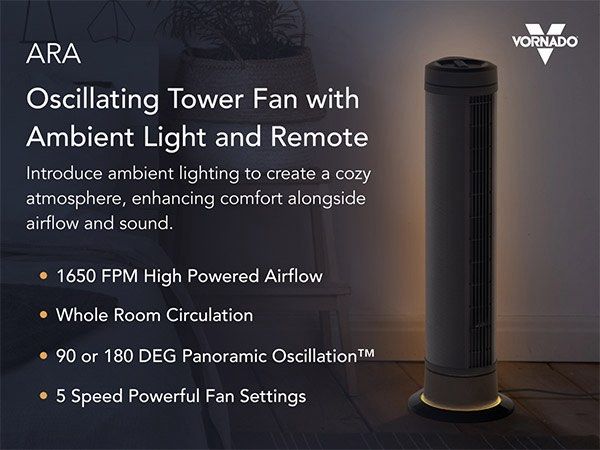 VORNADO Ara Illuminated Tower Circulator (Category: Other Home Appliances) located in Manila. Submitted by jeffreymedrano1997 (Listing ID 1461354997, Image 2). Description: Vornado bladeless air circulator with ambient light. BRAND NEW. Never used. Just won it from a raffle and I dont think I’ll be using it. SRP: 18800 Selling: 17000 RFS: Need Funds.